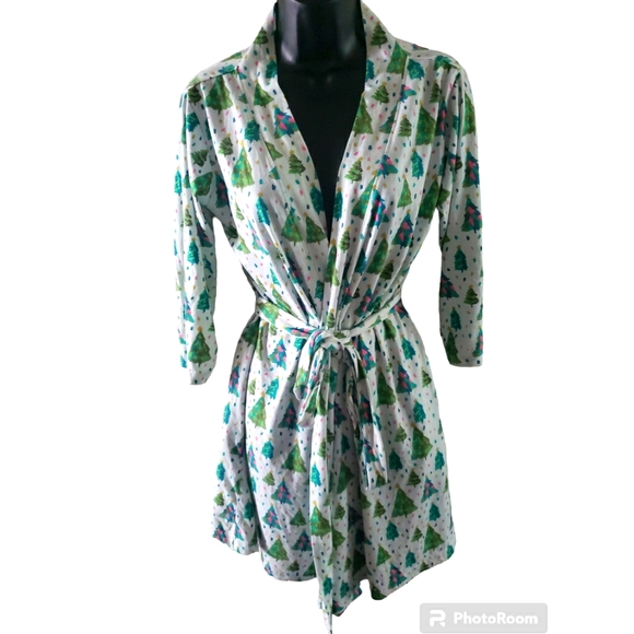 Jane Marie Other - "Merry and Bright" Girls Christmas Tree Robe